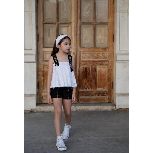 Conjunto de short perla